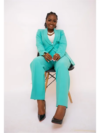 Business Chic Suit (Turquoise Green)