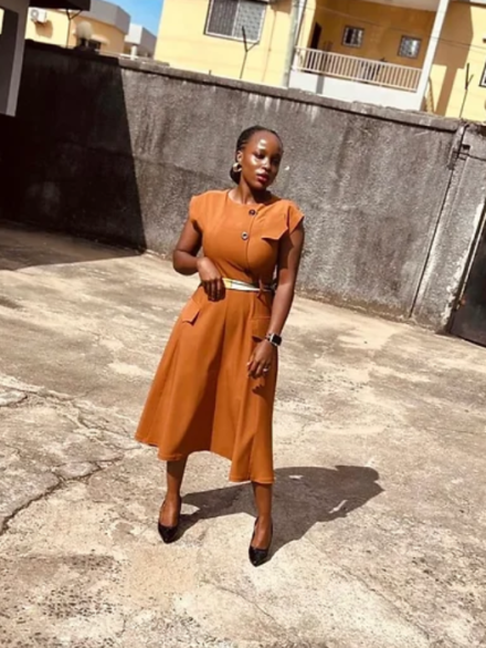 The Golden Girl Dress